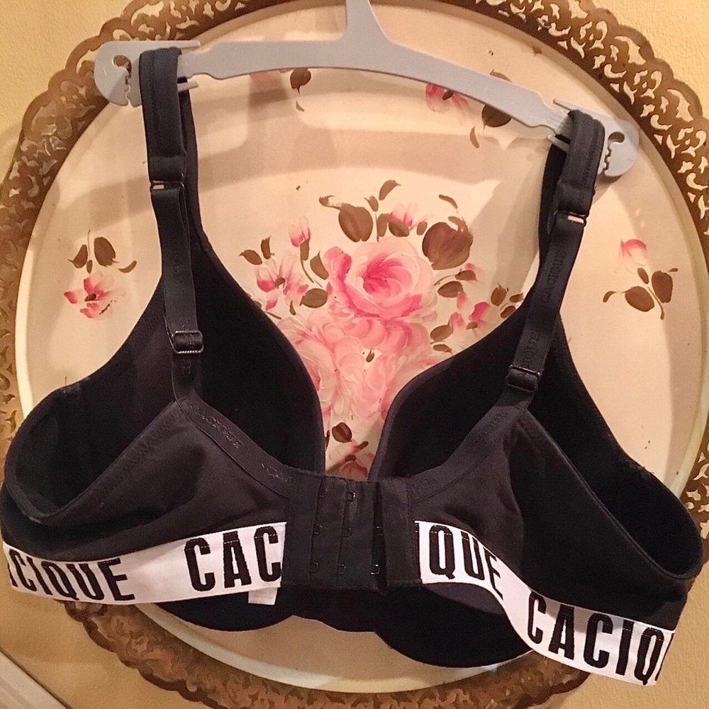 Cacique Lightly Lined Cotton T-Shirt Bra - Picture 2 of 3